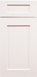 ice white shaker cabinets houston